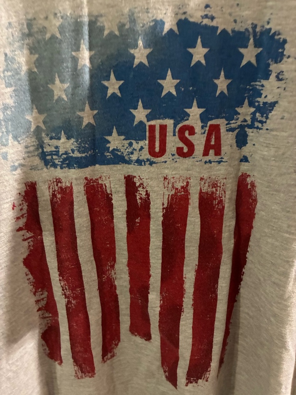 Men’s XL American Flag Graphic Tee - Picture 2 of 4